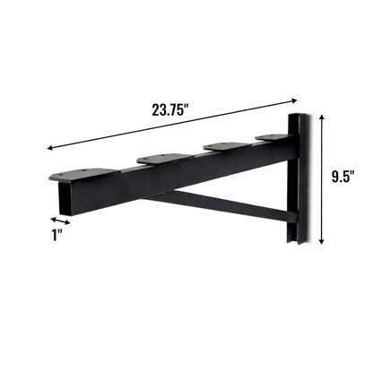 2' x 4' DIY Wall Shelf Brackets | Heavy Duty Garage Wall Shelves