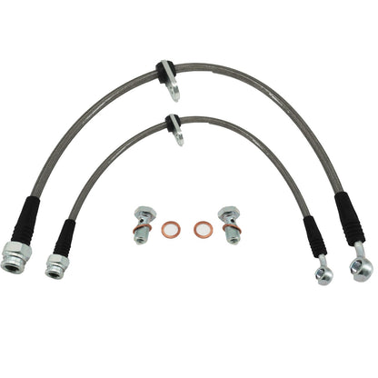 Stainless Steel Front & Rear Brake Line Kit for 92-95 Honda Civic w/rear disc EG