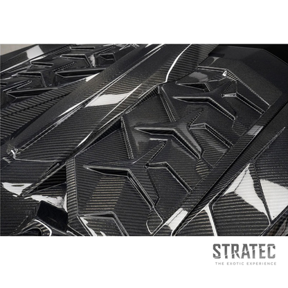 SVJ Style Full Carbon Fiber Aero Body Kit for Lamborghini Aventador LP700 LP740 LP750 Coupe