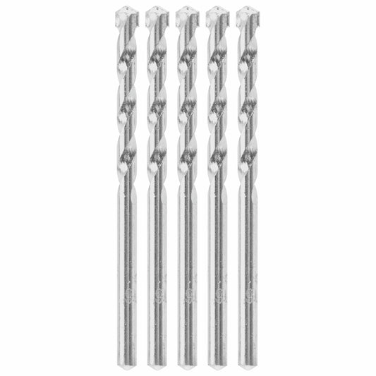 BOSCH BM5207 5 pc. 3/16 In. X 2 In. X 3 In. Fast Spiral Rotary Masonry Drill Bits
