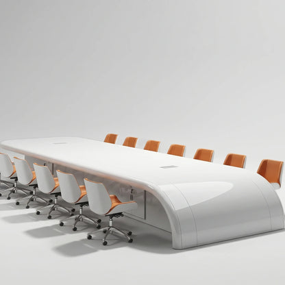 Calix · White Conference Room Table