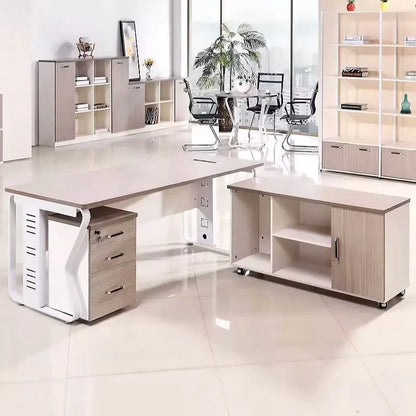 Eszti · Executive Desk w/ Mobile Storage