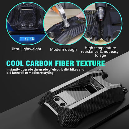 Carbon Fiber Surron Battery Lid