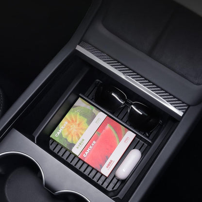 Center Console Storage Box for Model 3 Highland & Model Y Juniper | 3 Locations