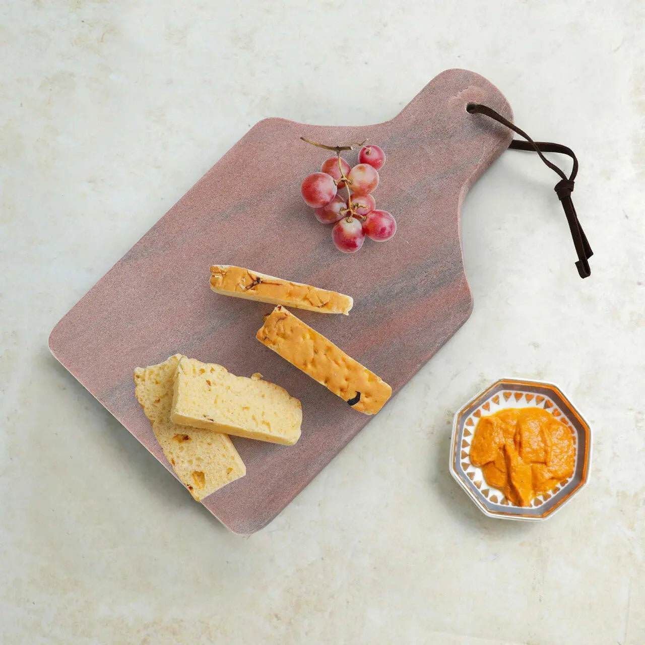 Clara Rose Marble Serving Paddle
