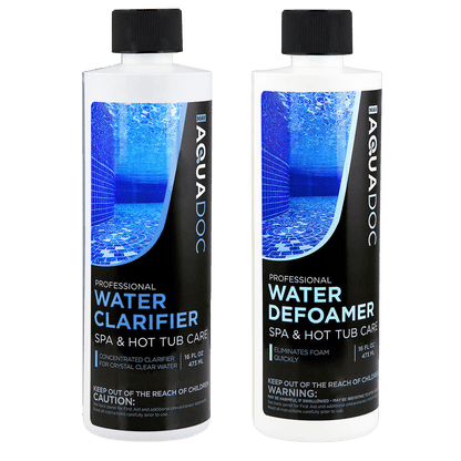 Spa Clarifier & Defoamer Hot Tub Chemical Kit