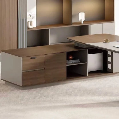 Canmore · Modern L-Shaped Executive Desk