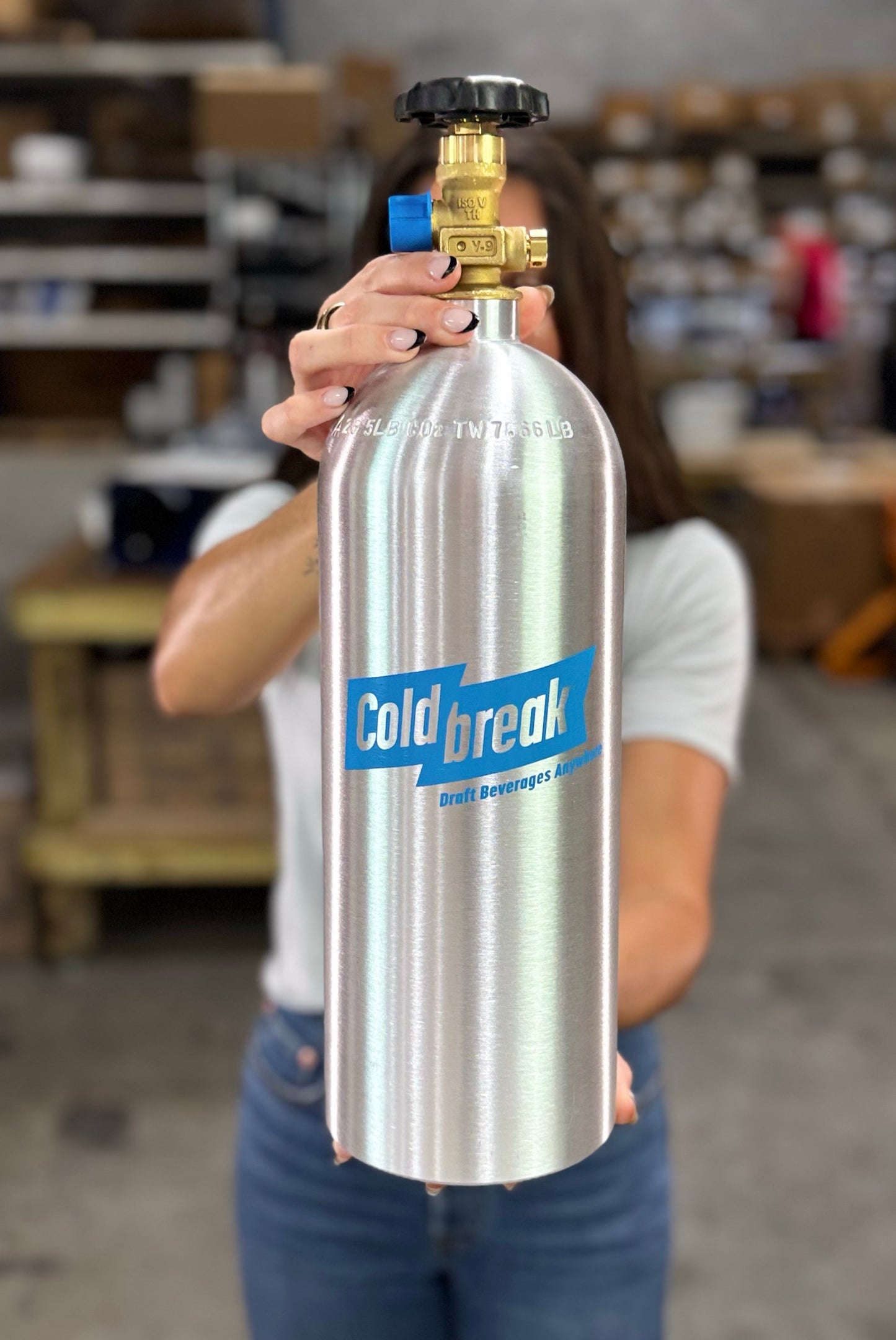 5 LB CO₂ Tank