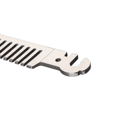 Stainless Steel Comb - Long, 1 slot