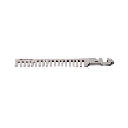 Stainless Steel Comb - Long, 1 slot