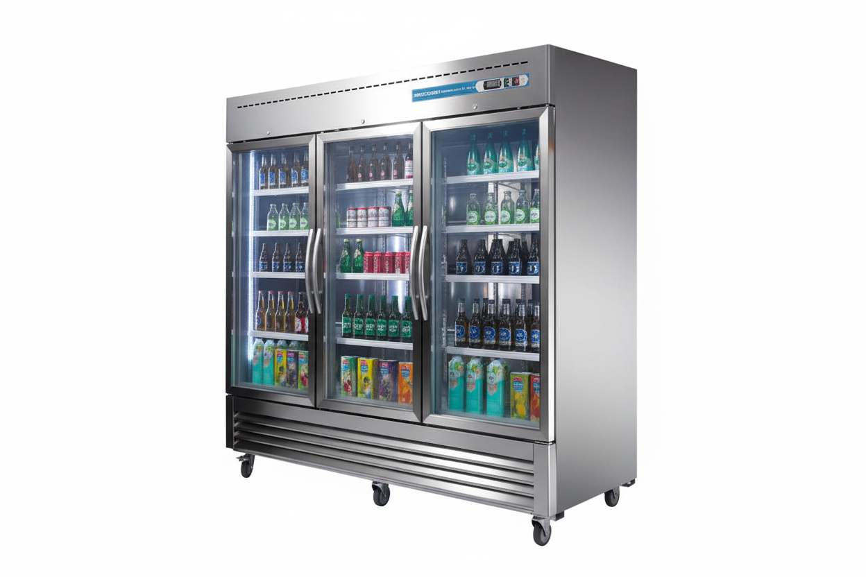 Commercial Drink Cooler, Refrigerator, Fridge