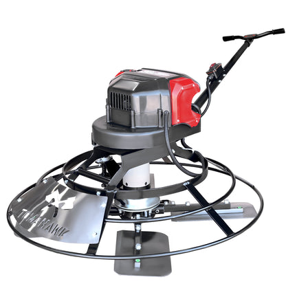 PRE ORDER: 30" Battery-Powered Portable Power Trowel with 18ft Bull Float Handle