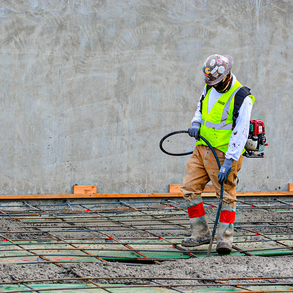 16 ft Concrete Vibrator Flexible Shaft Hose and Head
