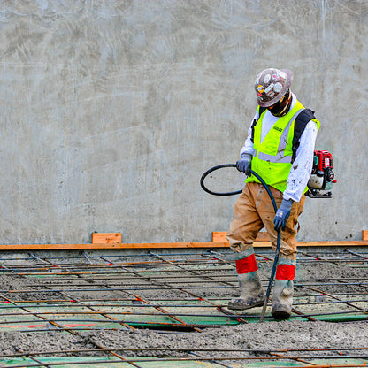16 ft Concrete Vibrator Flexible Shaft Hose and Head