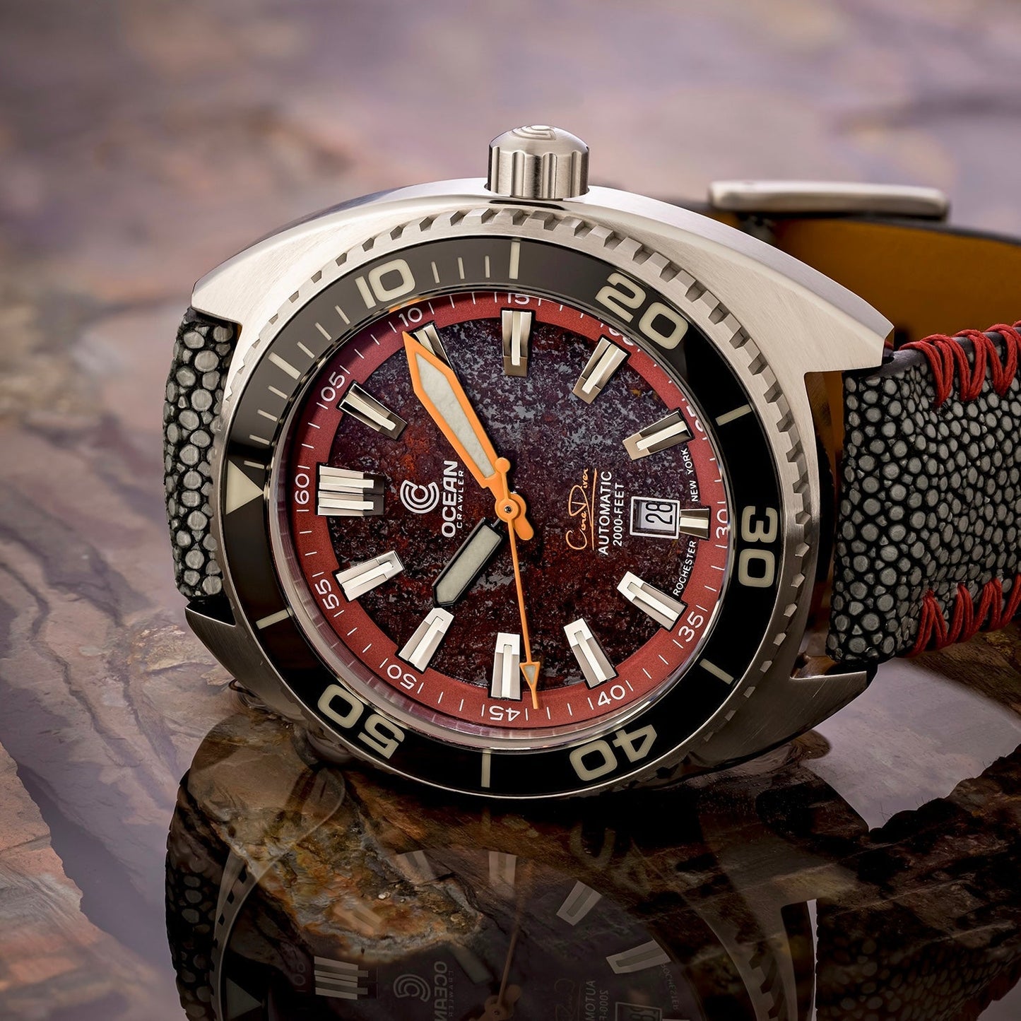 Core Diver - Rubellite Edition - 2 Straps Included!