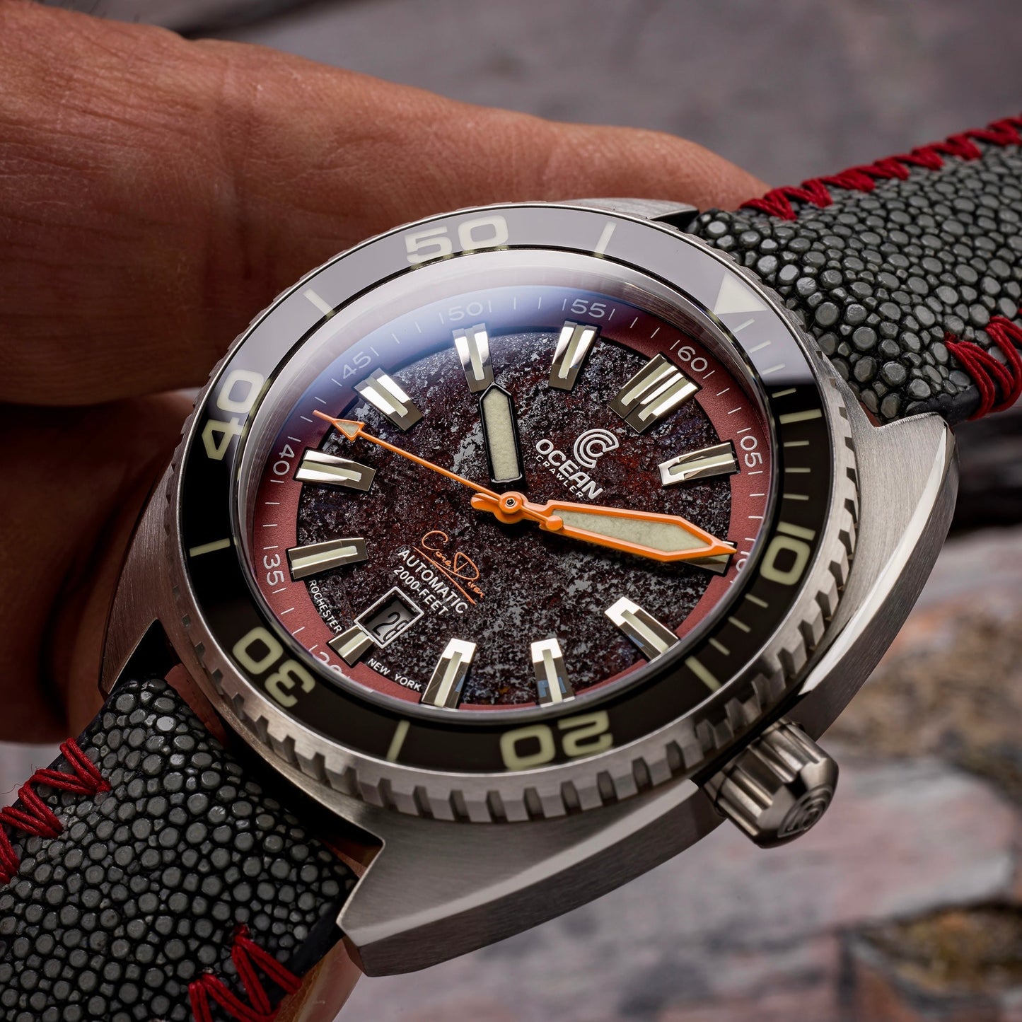 Core Diver - Rubellite Edition - 2 Straps Included!