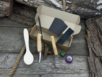 Craft Your Own Wooden Spoon – All-in-One Whittling Kit