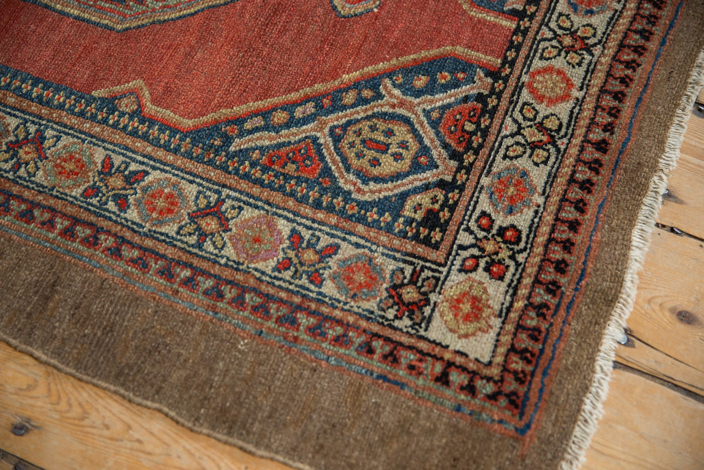 3x4 Vintage Fine Camel Hair Serab Square Rug