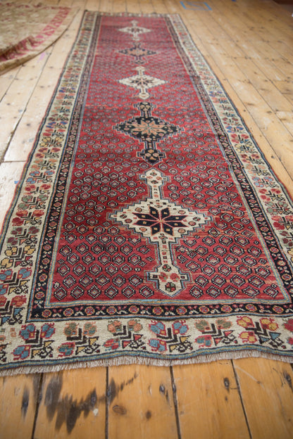 3x10.5 Vintage Kurdish Rug Runner