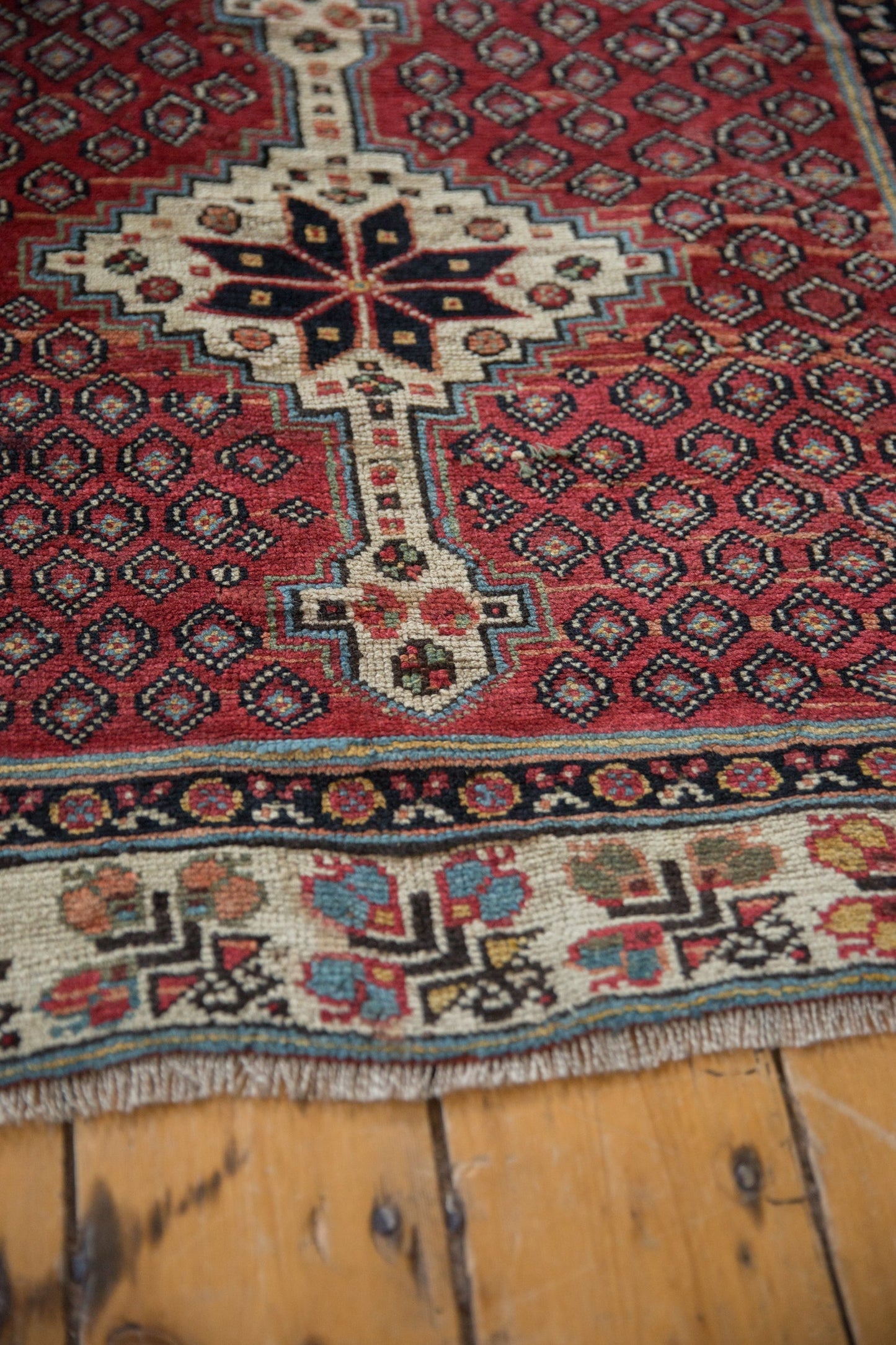 3x10.5 Vintage Kurdish Rug Runner