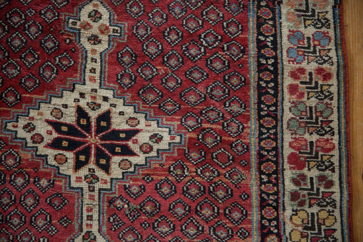 3x10.5 Vintage Kurdish Rug Runner