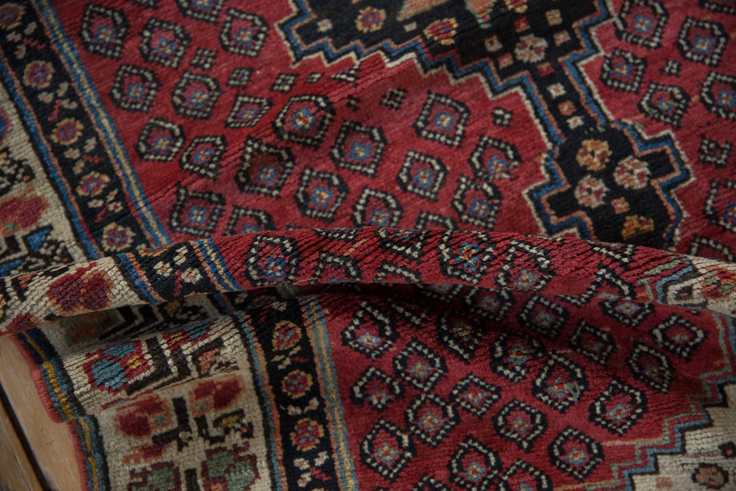 3x10.5 Vintage Kurdish Rug Runner