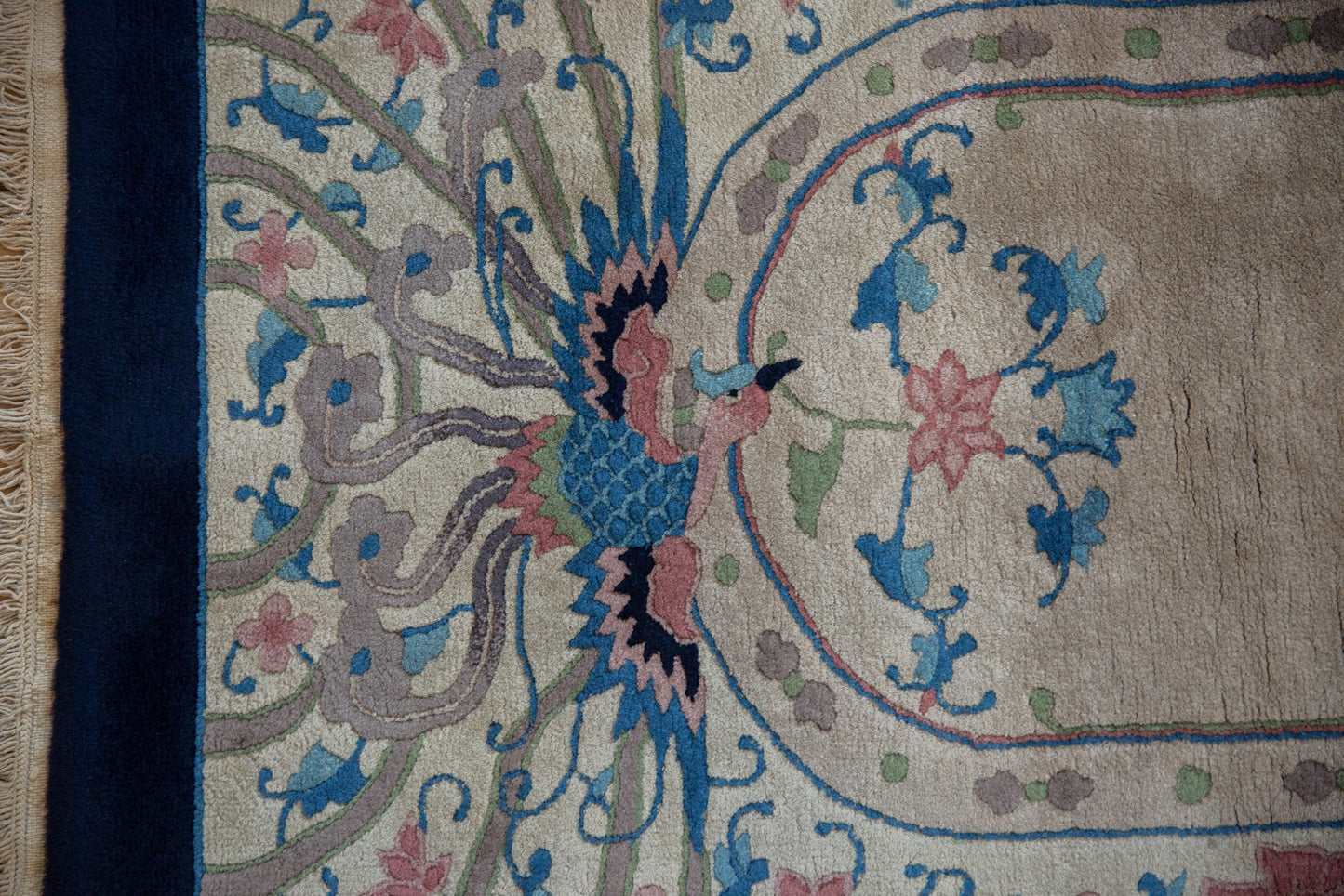 3x5 Vintage Art Deco Rug