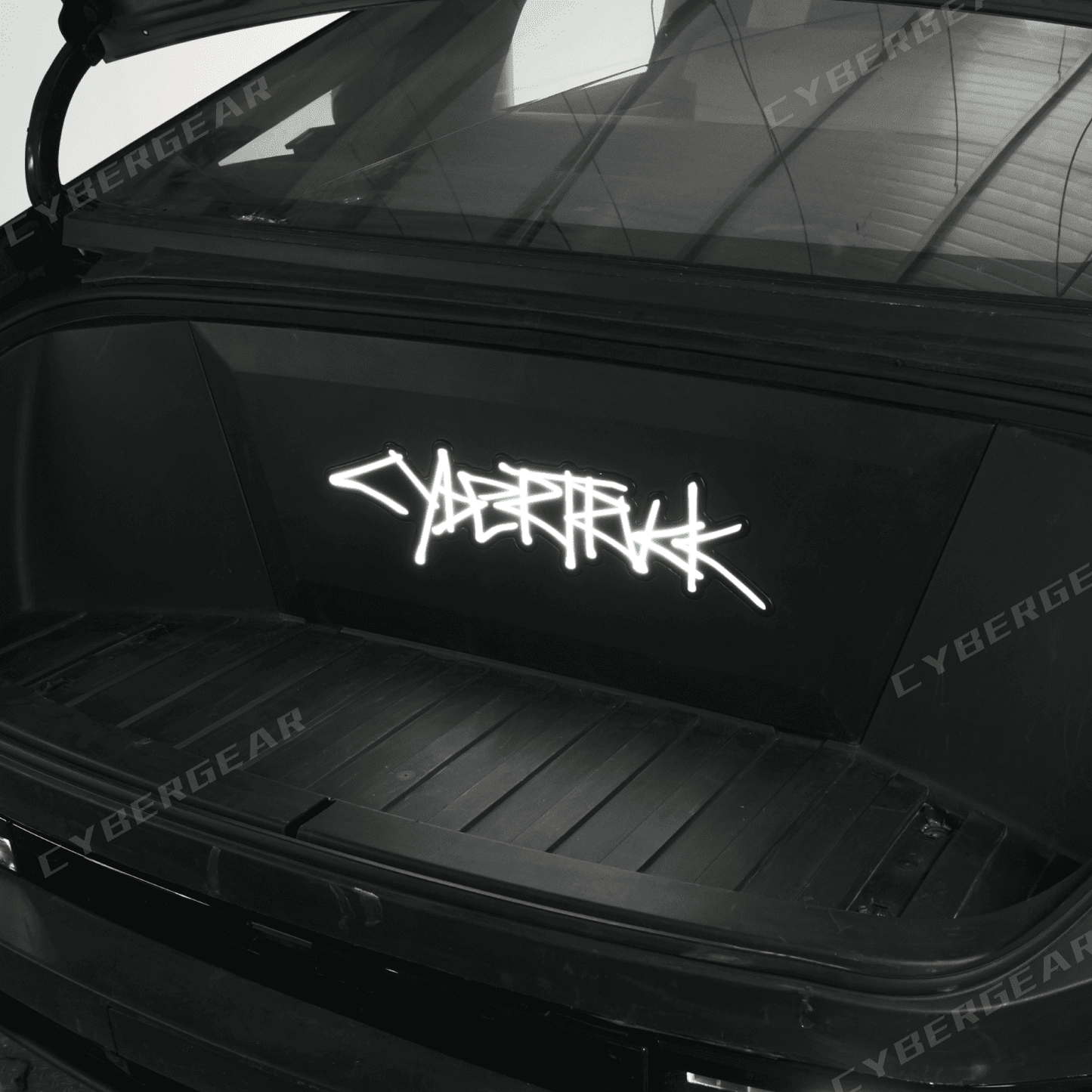 Cybertruck Frunk Accent Light Animated LED Lettering