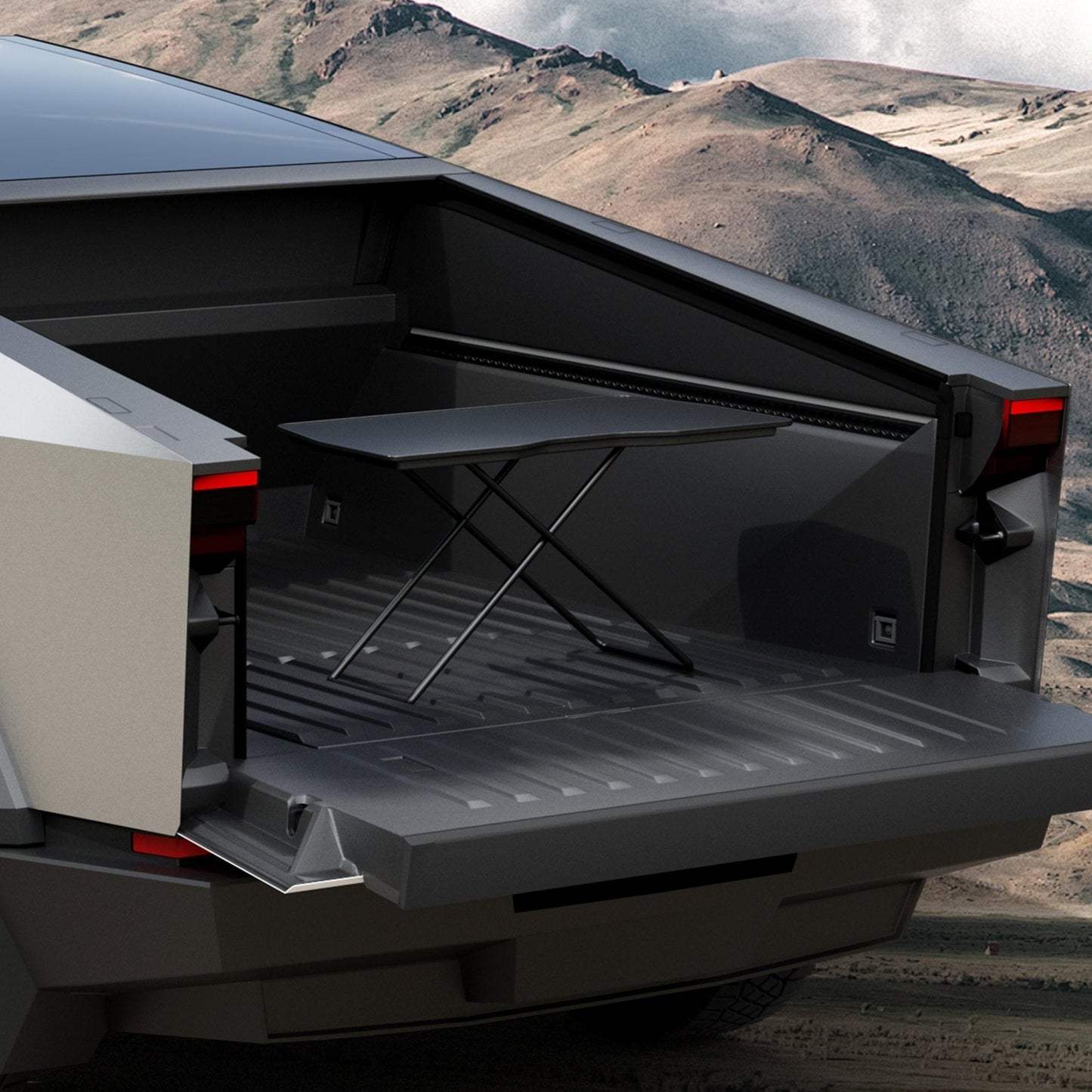 Cybertruck Sub Trunk Storage Box Rear Trunk Insert