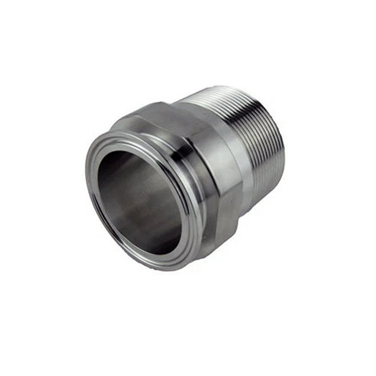 Tri-Clamp x Male NPT Adapter - 1.500" Tri-Clamp x 1-1/2" MNPT - (21MP) - 316L Stainless