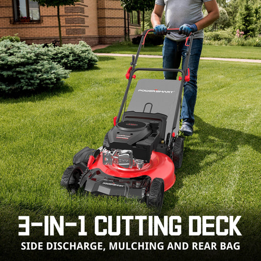 21" 144cc Gas Push 3-in-1 Lawn Mower  DB8621P