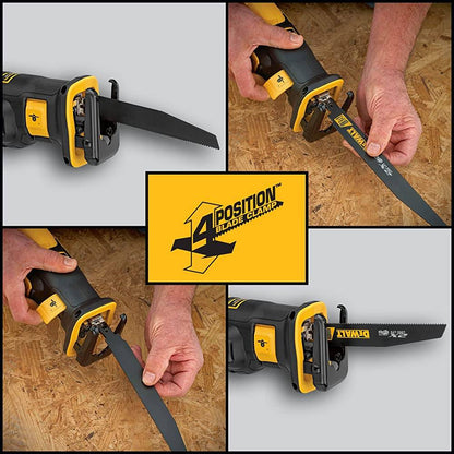 DEWALT DCS367B 20V MAX* XR Reciprocating Saw Compact (Tool Only)