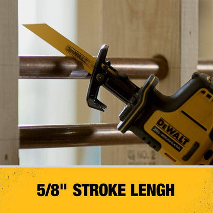 DEWALT DCS369B ATOMIC 20V MAX* Reciprocating Saw One-Handed Cordless (Tool Only)