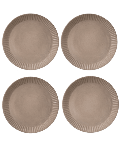 Earth Lines Dinner Plate - Set of 4