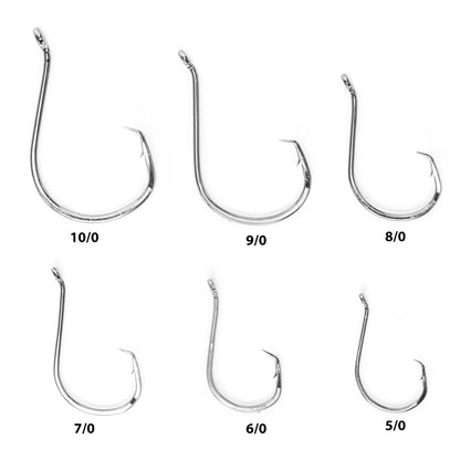 Double Offset Circle Hooks 6/0