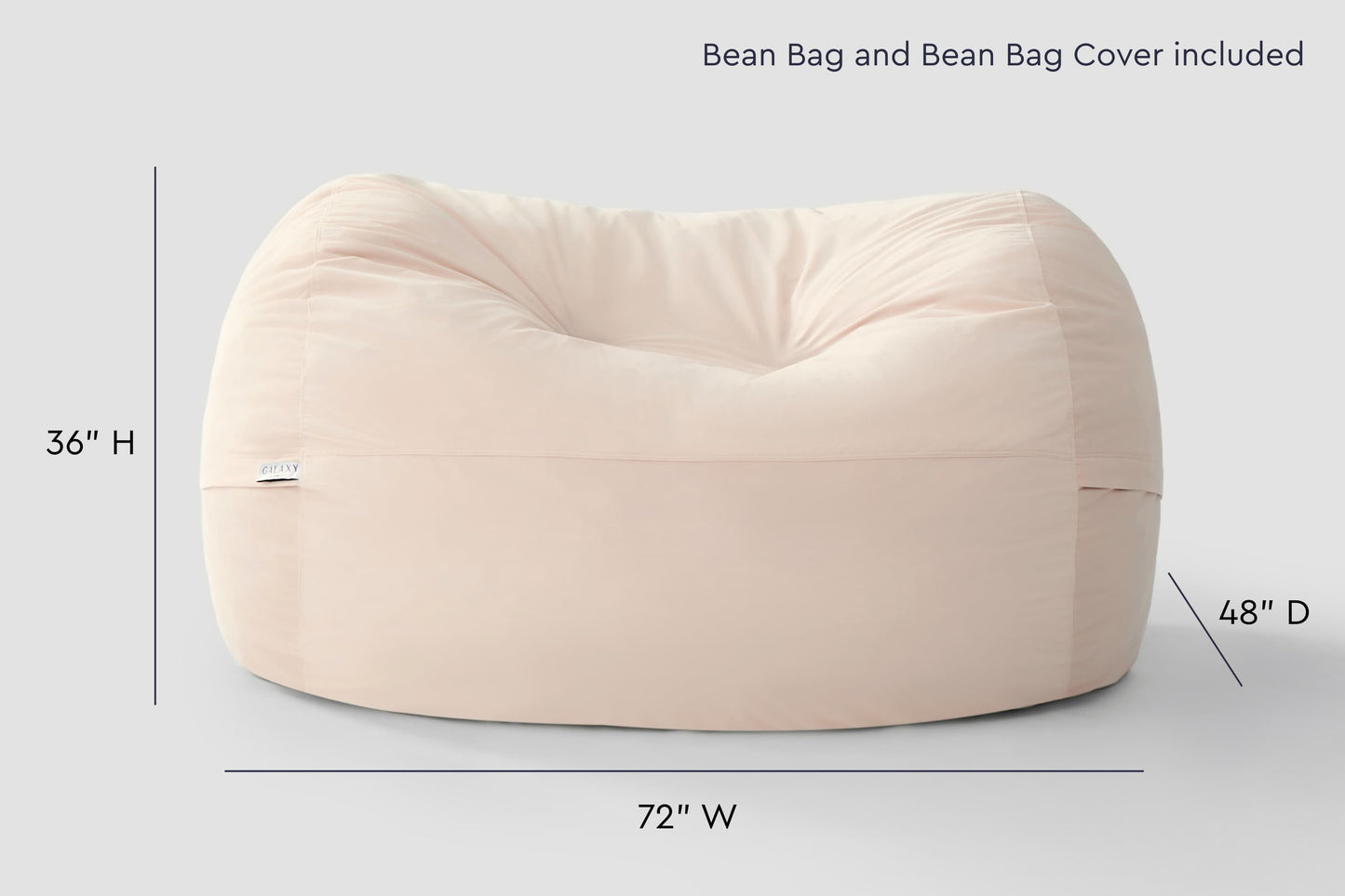 Classic Bean Bag Chair (Double)