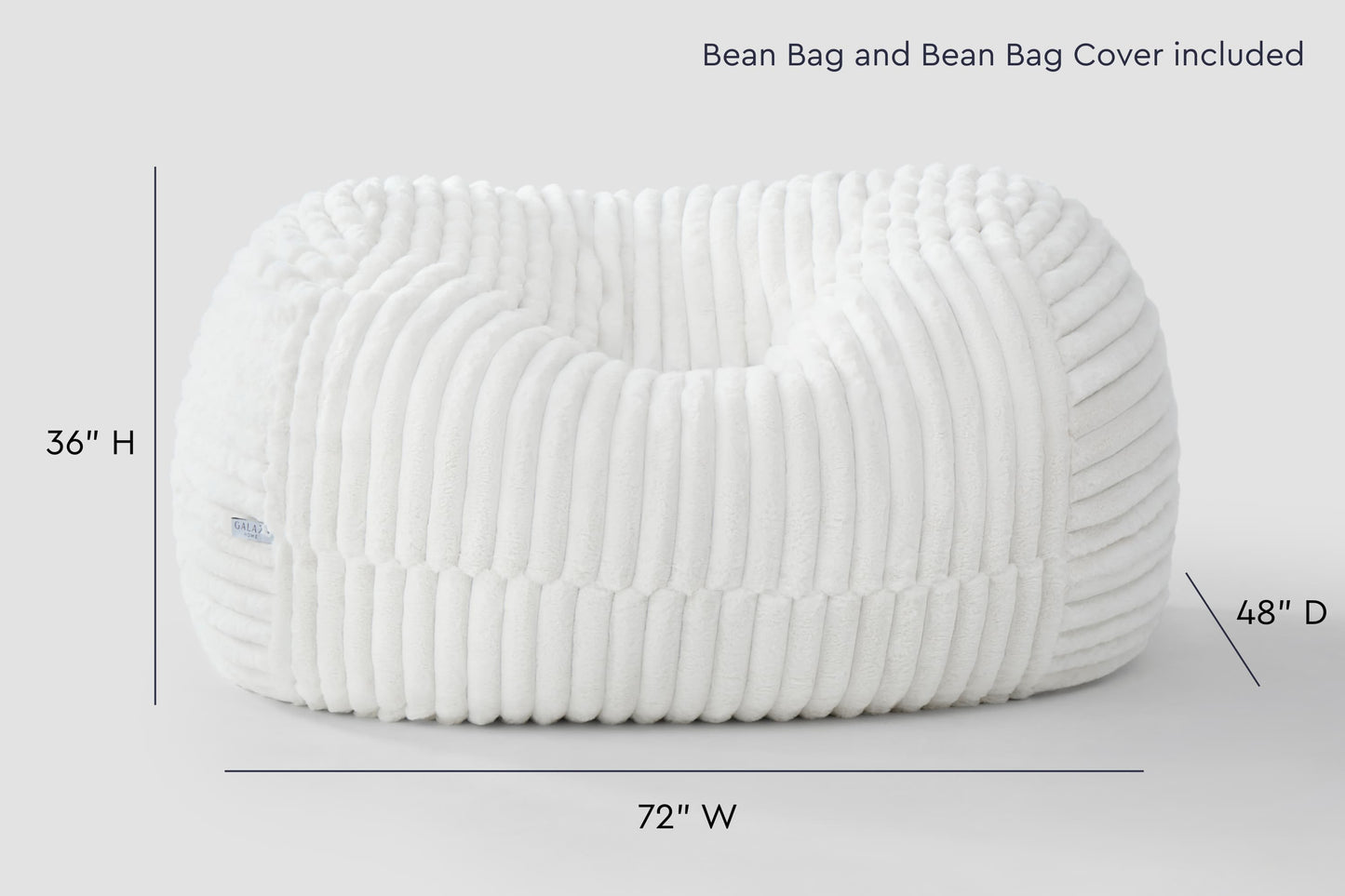 Classic Bean Bag Chair (Double)
