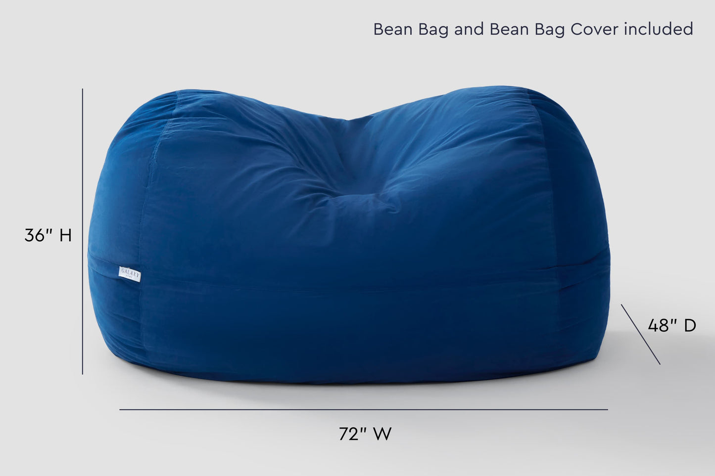 Classic Bean Bag Chair (Double)