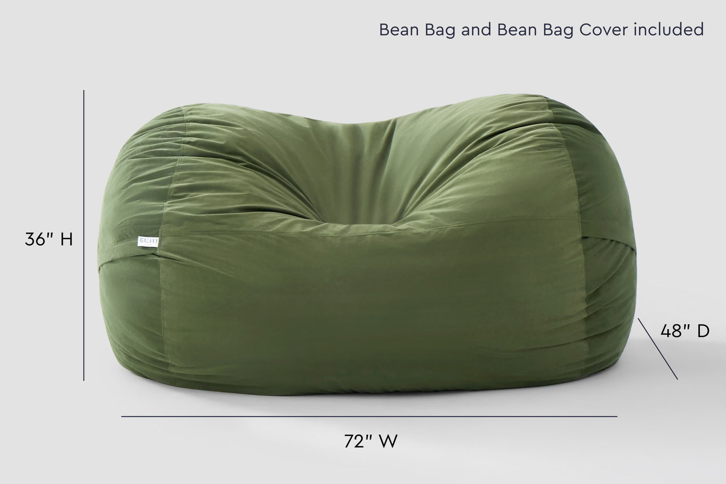 Classic Bean Bag Chair (Double)