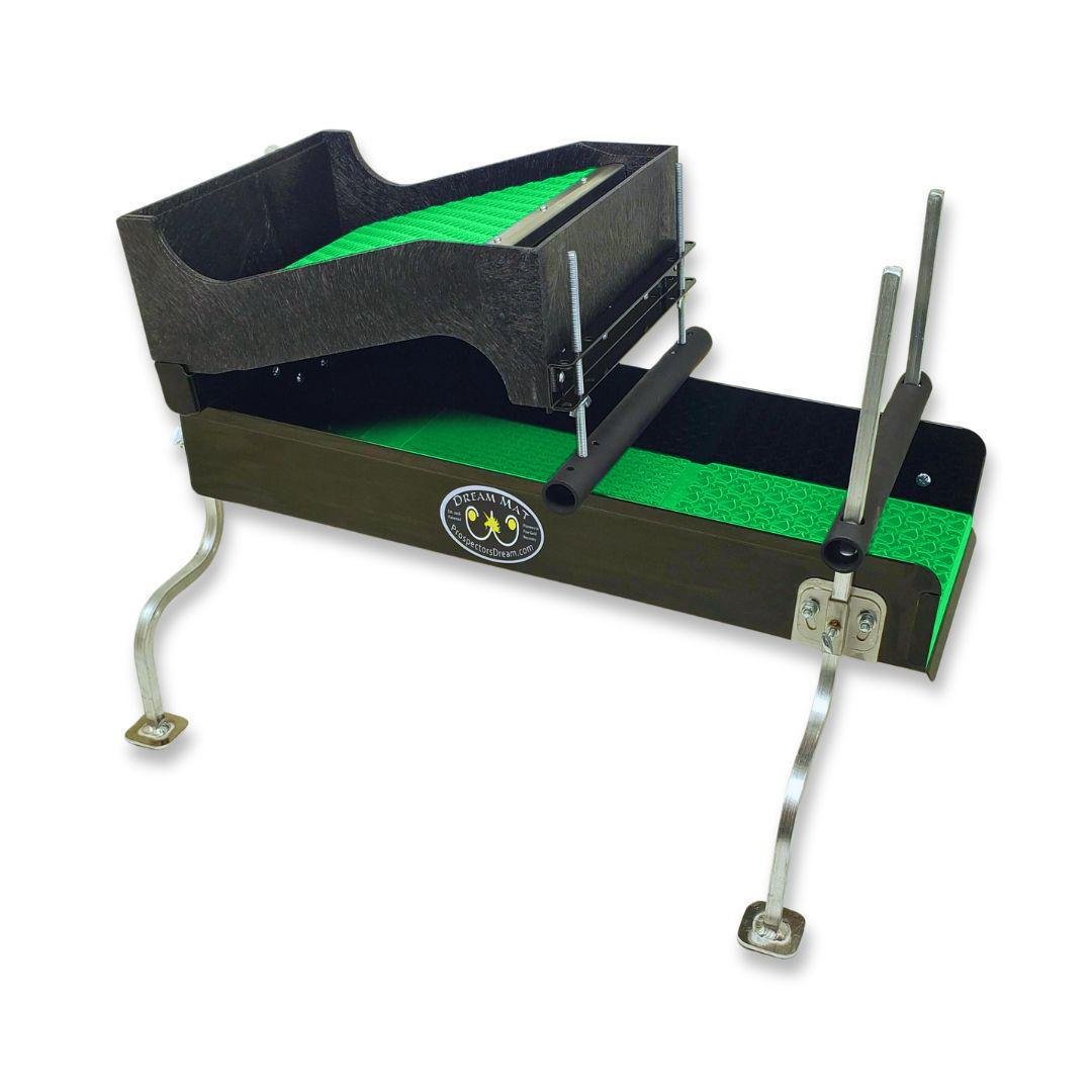 10X28 Black Box Gold Cube Stand & Adapter | Gold Mining Equipment