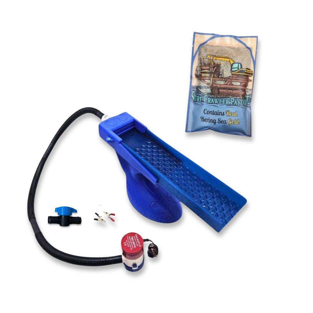 The Boss Clean Up Sluice Kit - Micro (2nd Gen) + Bering Sea Paydirt