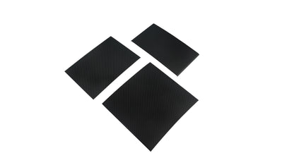 Dry Carbon Fiber Panel Console Wrap For Model Y Juniper / Model 3 Highland