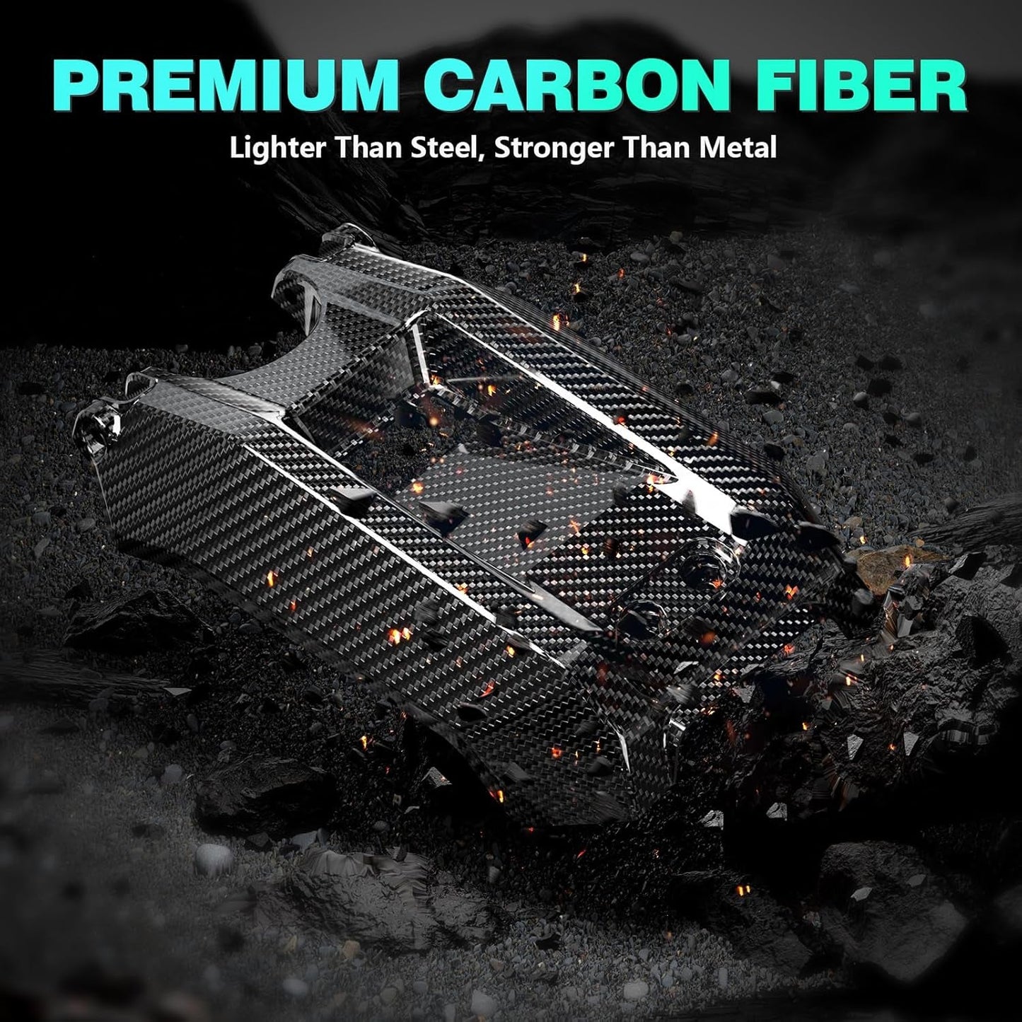 Carbon Fiber Surron Battery Lid
