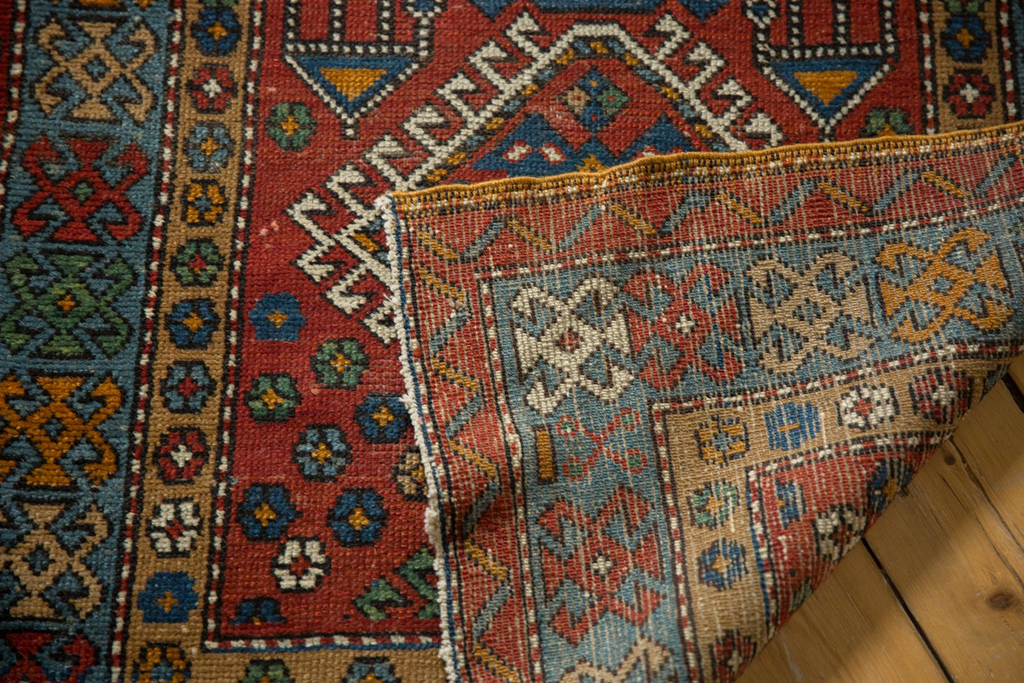 3x15 Vintage Karaja Rug Runner
