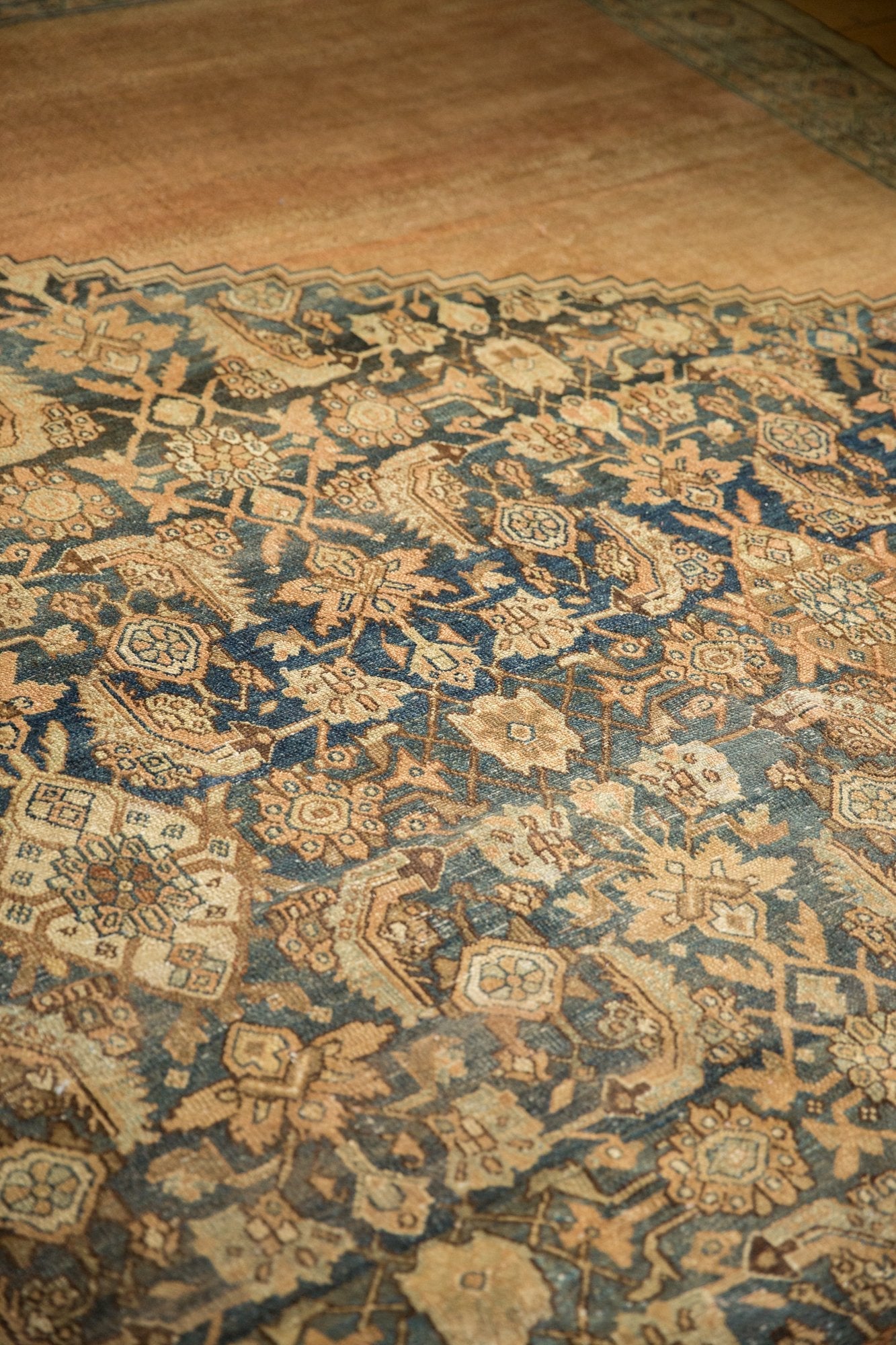 12.5x20 Antique Distressed Bibikabad Carpet