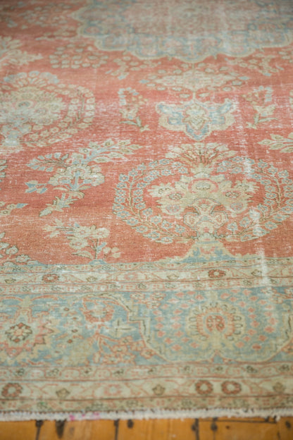 9.5x13.5 Vintage Distressed Mahal Carpet