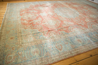 9.5x13.5 Vintage Distressed Mahal Carpet