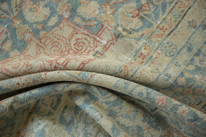 9.5x13.5 Vintage Distressed Mahal Carpet