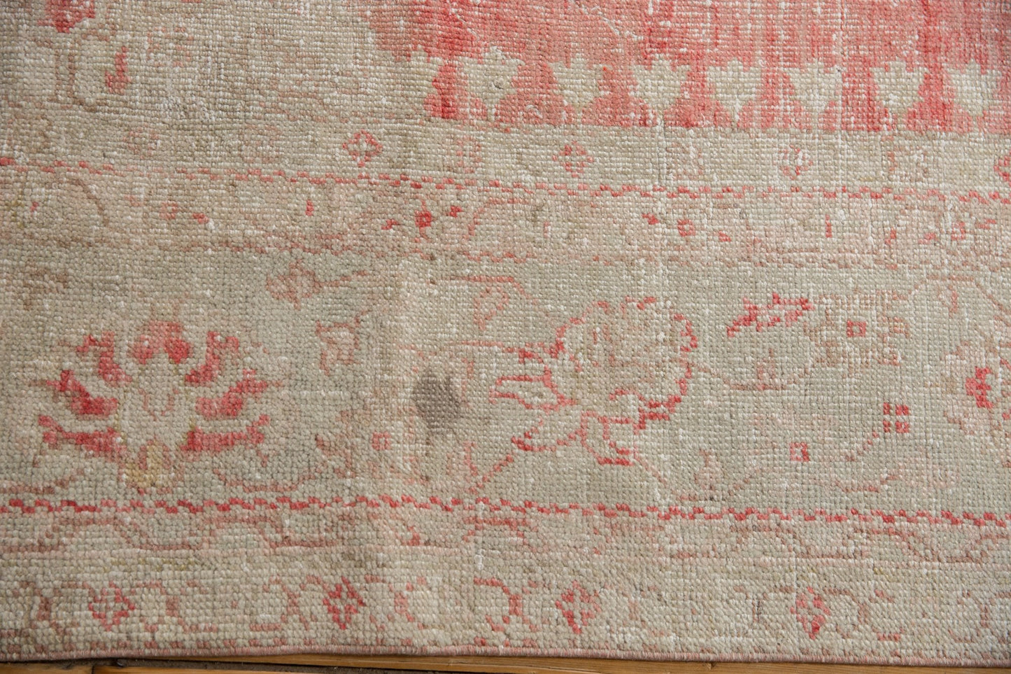 10x14 Vintage Distressed Oushak Carpet
