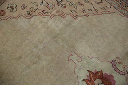 8x12 Vintage Distressed Tabriz Carpet